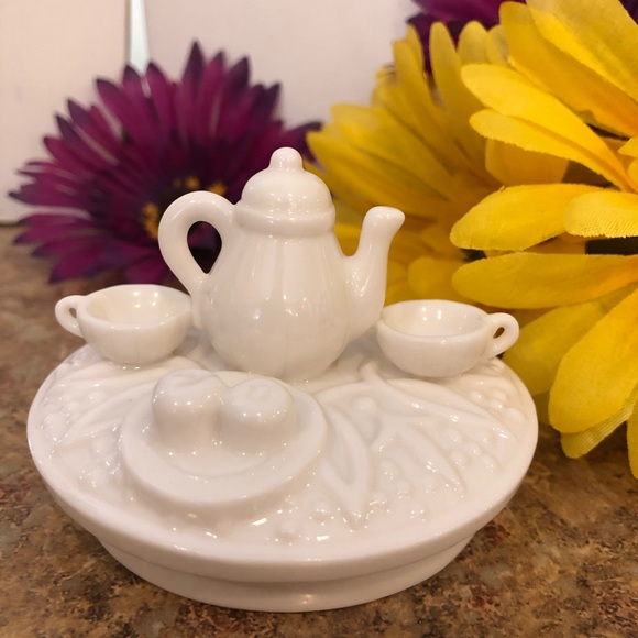 Lenox 1999 Vintage Butler's Pantry Tea Cart Teapot **Mint Condition** - Picture 6 of 12